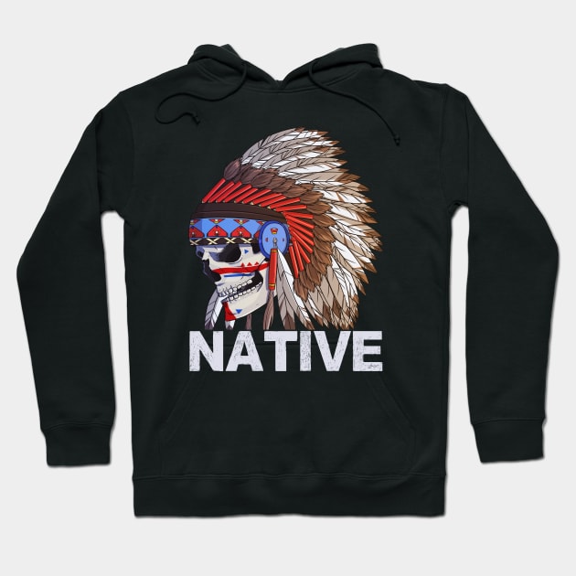 Native American Day Indigenous Pride Hoodie by Noseking